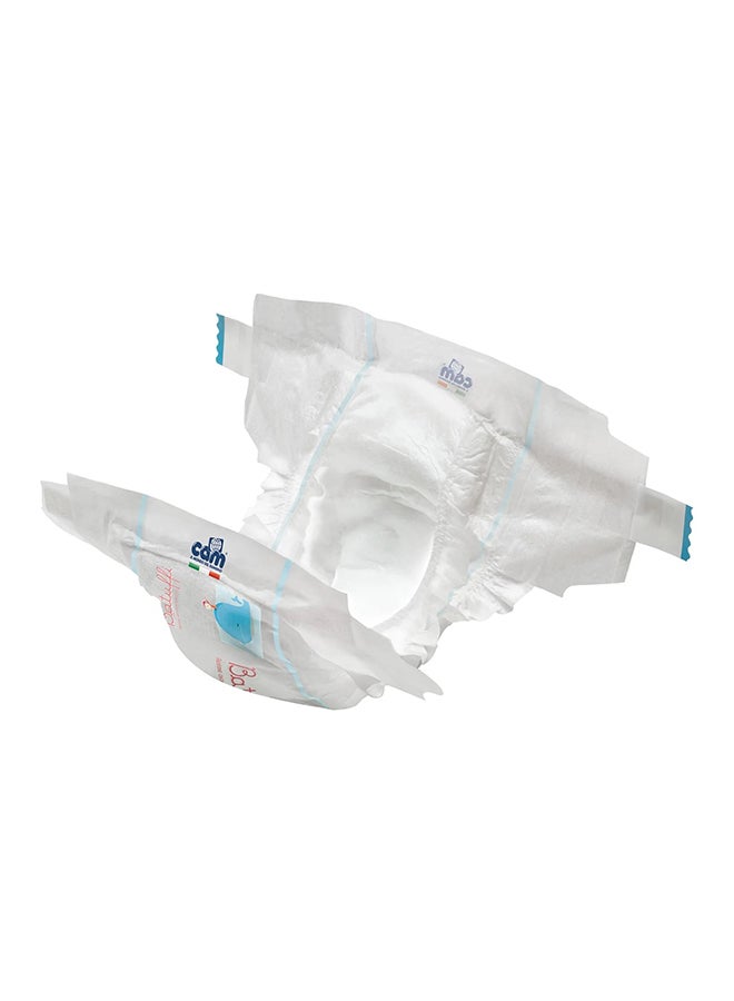 Cam حفاضات باتوفي للأطفال حديثي الولادة، مقاس 2 ووزن 6-3 كجم، 21 حفاضة - Image 5