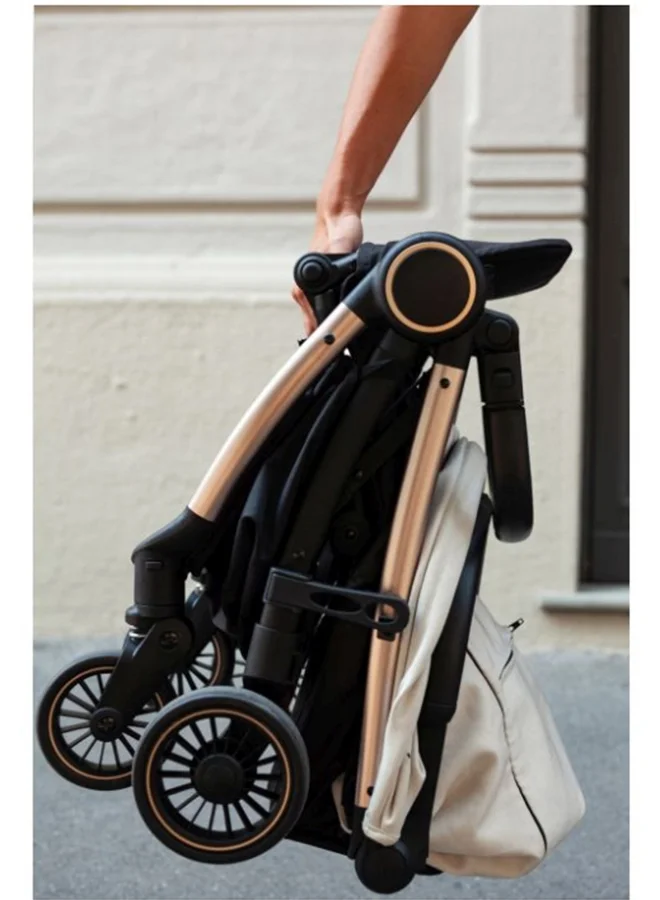 cam Matic Stroller 143 Baby Stroller  Dark Grey From 0 To 4 Years, Aluminium Frame, 5-Point Safety Harness, Super Compact Folding, Umbrella Stroller, Lightweight And Compact Stroller