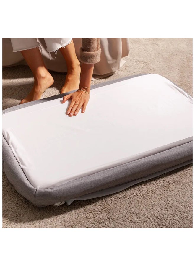 cam Culla Sempreconte Co Bed Cradle - White/Grey  - Image 2