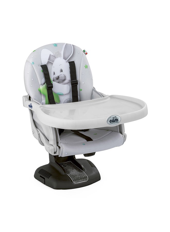 cam Idea Booster Baby Feeding Chair - Light Grey  - Image 1