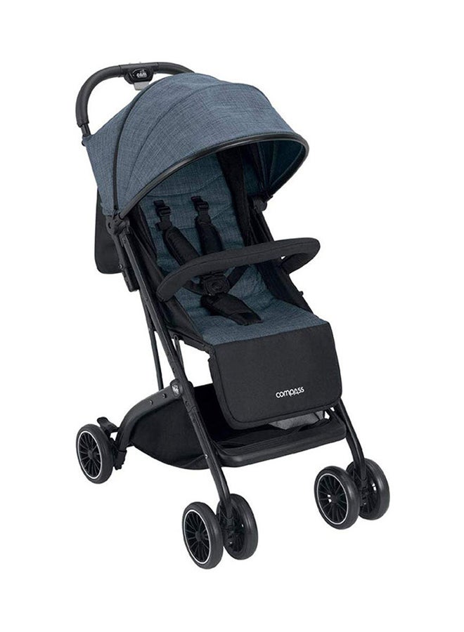 cam Single Stroller - Blue/Black  - Image 1