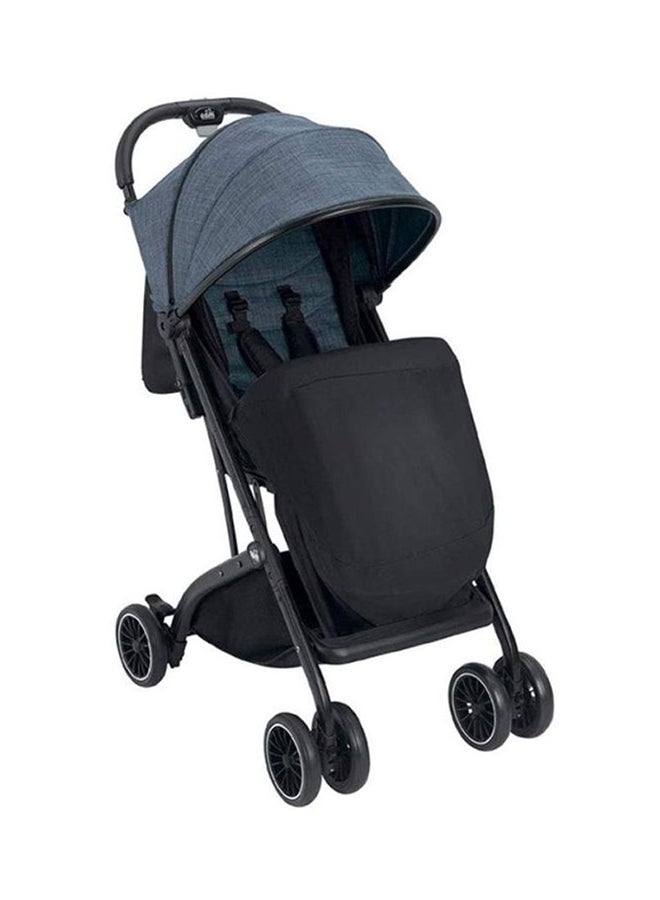 cam Single Stroller - Blue/Black  - Image 2