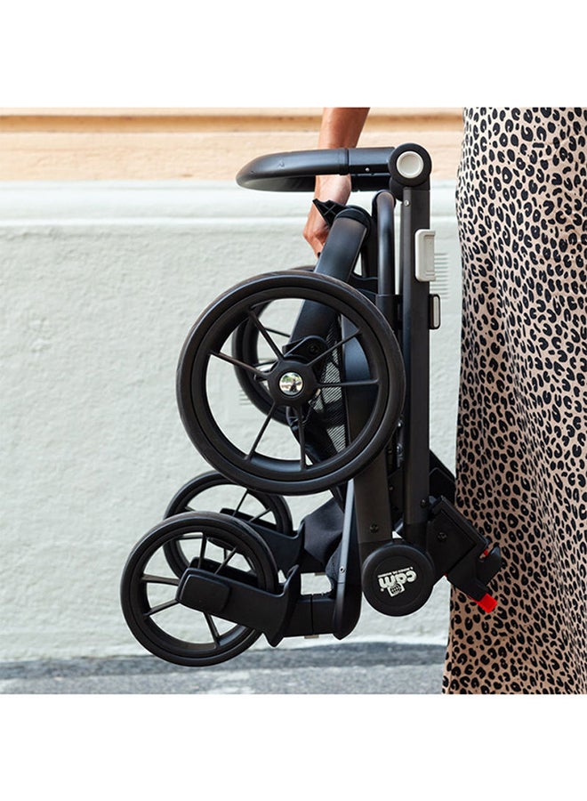 cam Taski Stroller With Car Seat - Black  - Image 2