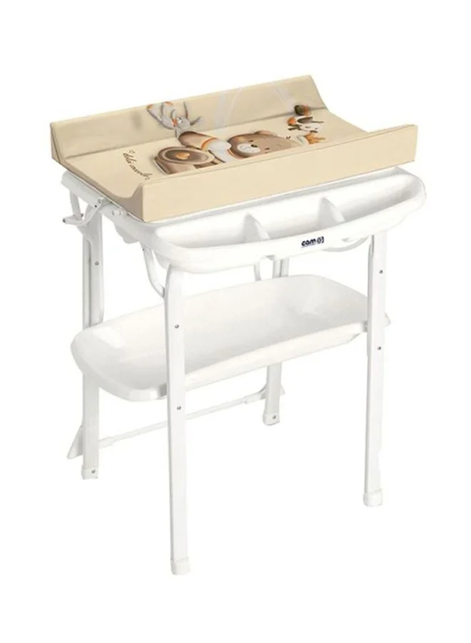 Cam Aqua Spa Changing Station Bath Tub With Stand And Changing Mat