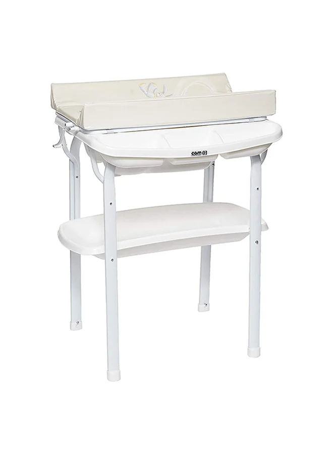 Cam Aqua Spa Changing Station Bath Tub With Stand And Changing Mat