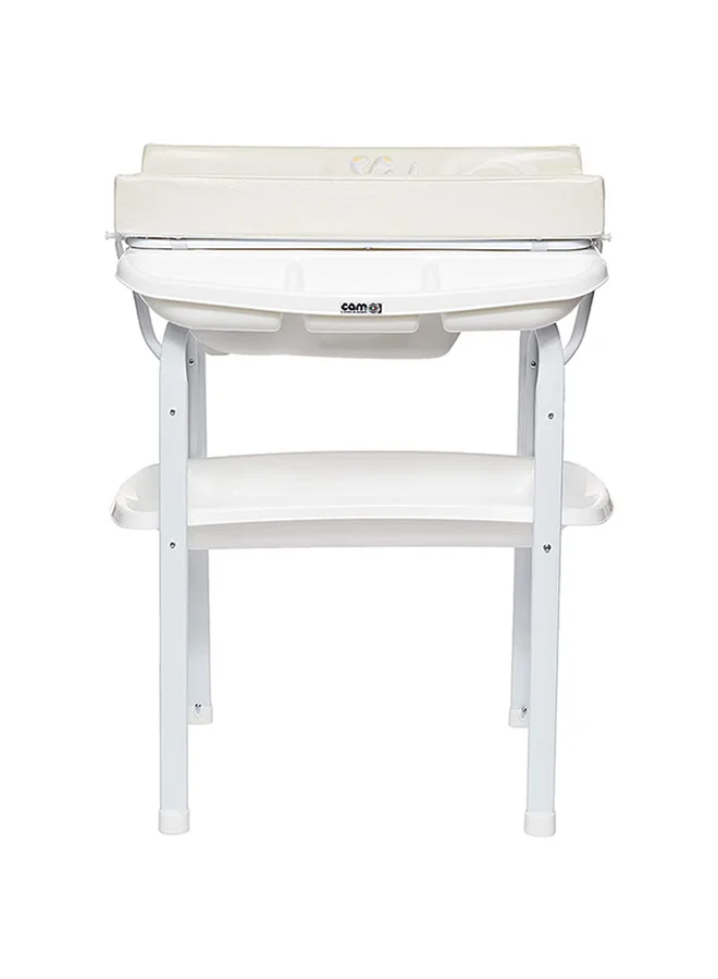 Cam Aqua Spa Changing Station Bath Tub With Stand And Changing Mat
