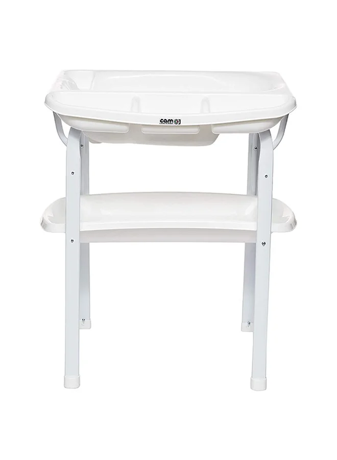 Cam Aqua Spa Changing Station Bath Tub With Stand And Changing Mat