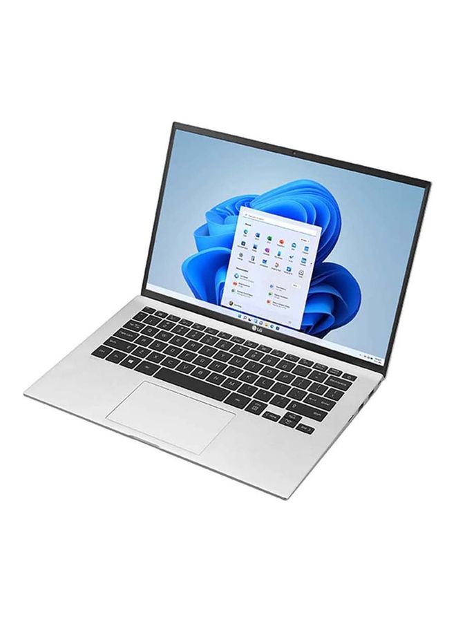 LG - PC Gram With 14-Inch Display, Core i7-1165G7 Processor / 16GB RAM / 1TB SSD / Intel Iris Xe Graphics / Win 11 Home (64 Bit) / english_arabic Silver - Image 1
