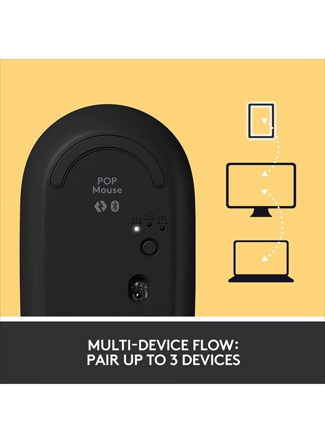 Logitech - POP Wireless Mouse with Emoji Button Function Blast Yellow - Image 1