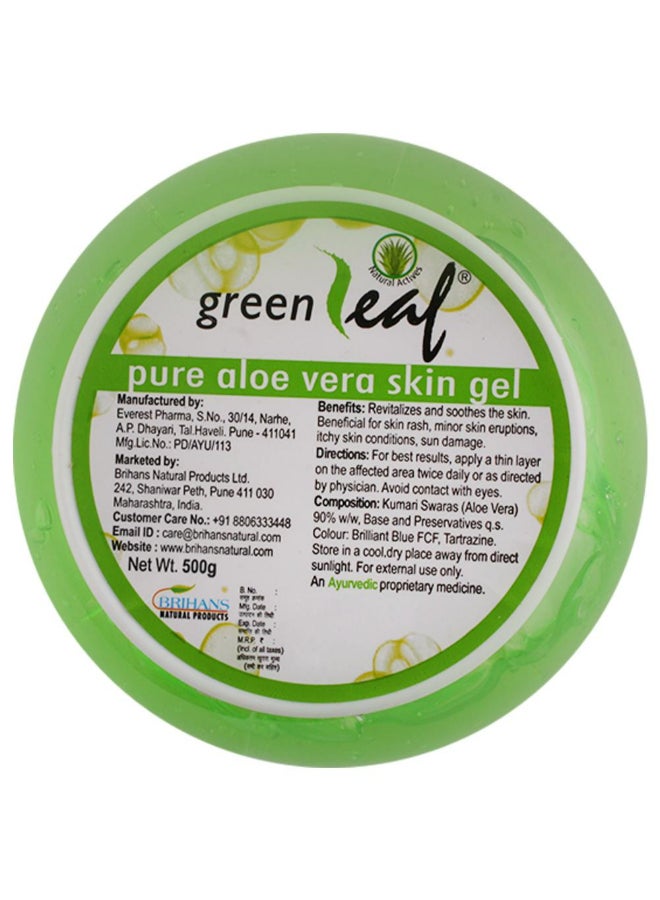 Green Leaf - Pure Aloe Vera Skin Gel 500grams - Image 1