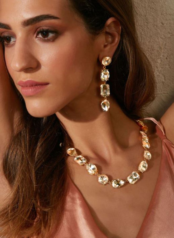 Pipa Bella - Clear Madison Choker Necklace - Image 1