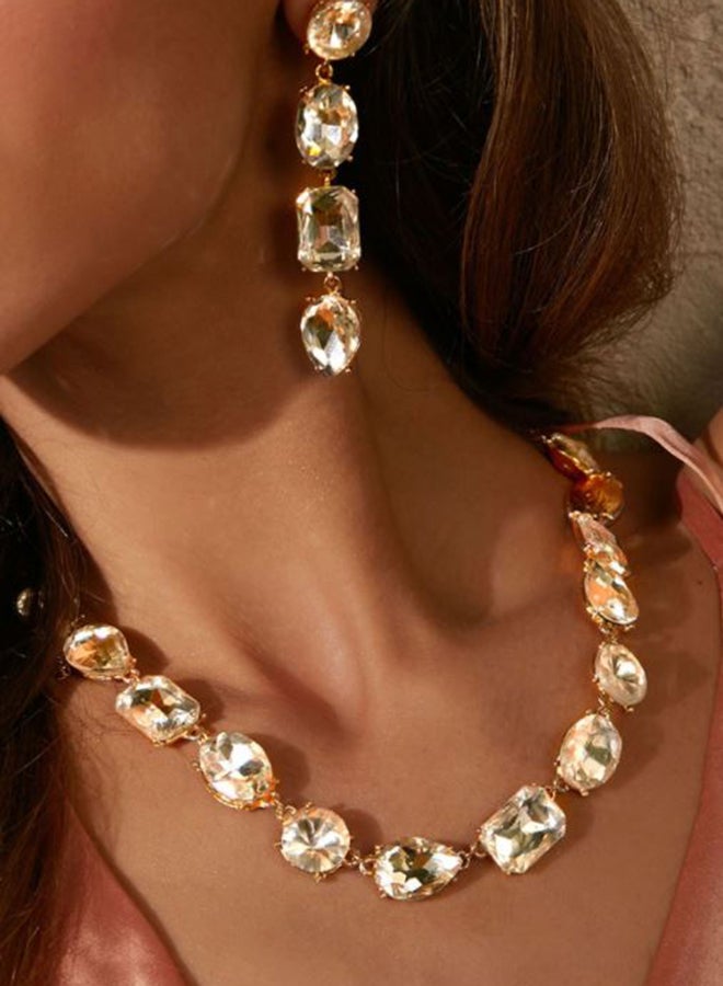 Pipa Bella - Clear Madison Choker Necklace - Image 1