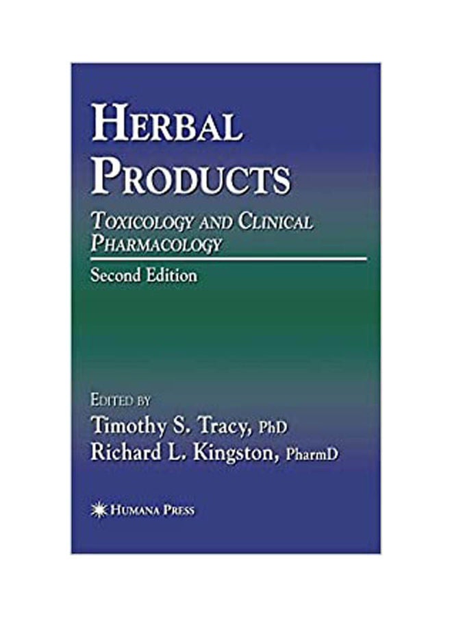 Herbal Products Toxicology And Clinical Pharmacology Paperback English by Timothy.Richard - 38532 