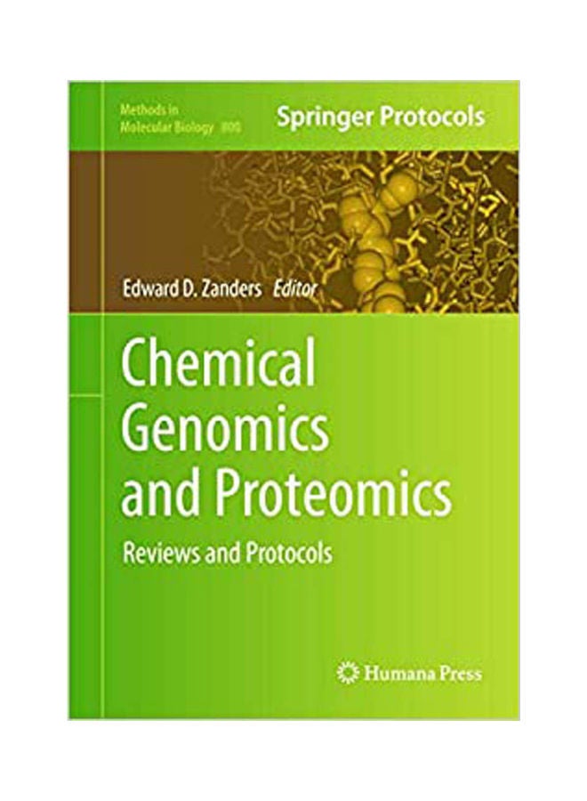 Chemical Genomics And Proteomics Reviews And Protocols Hardcover English by Zanders - 2012