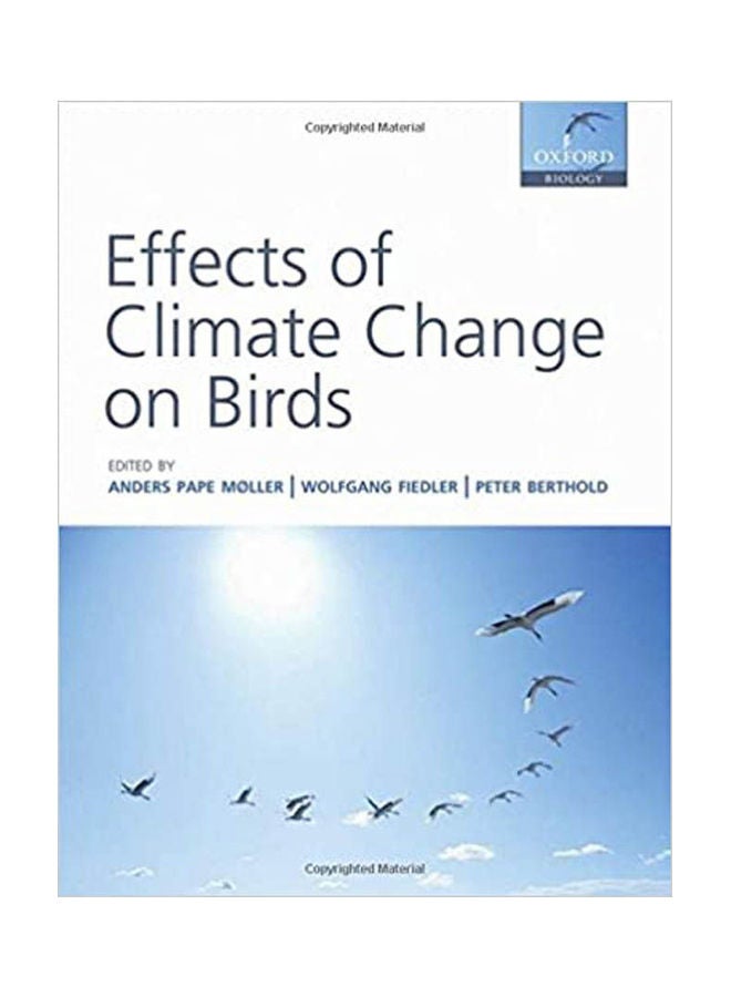 Effects Of Climate Change On Birds Hardcover English by Fiedler/ Berthold - 2010 