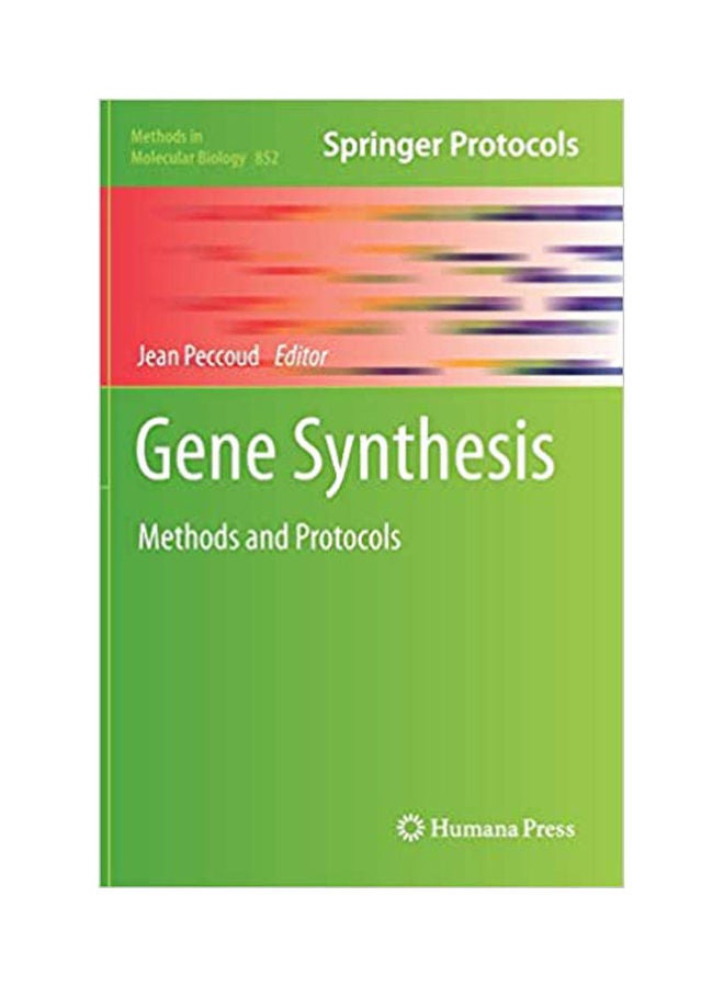 Gene Synthesis Methods And Protocols paperback english - 2012 