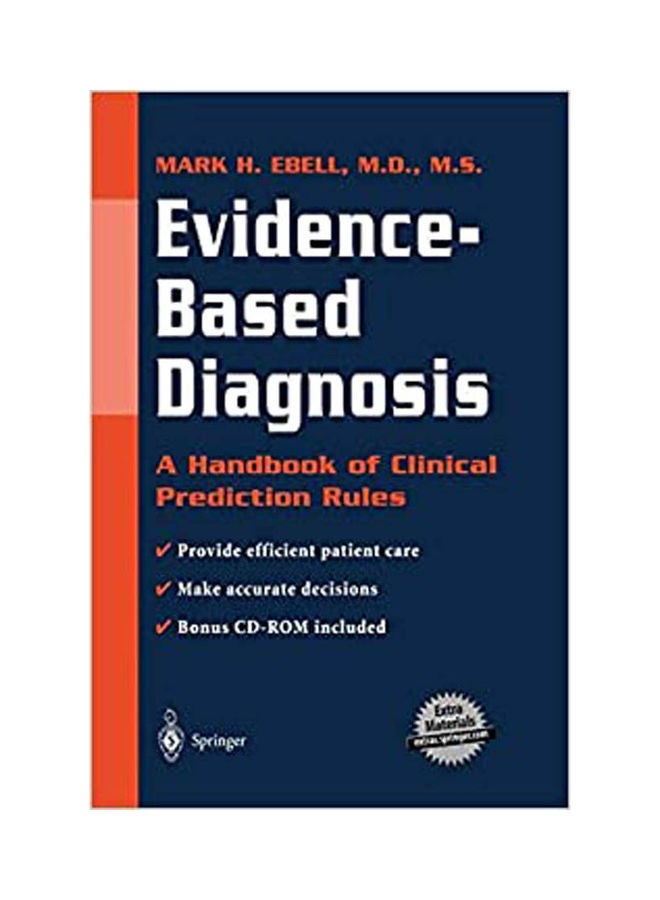 Evidence - Based Diagnosis A Handbook Of Clinical Predication Rules + Cd-Rom Paperback English by Ebertmay. Hodder - 2001 