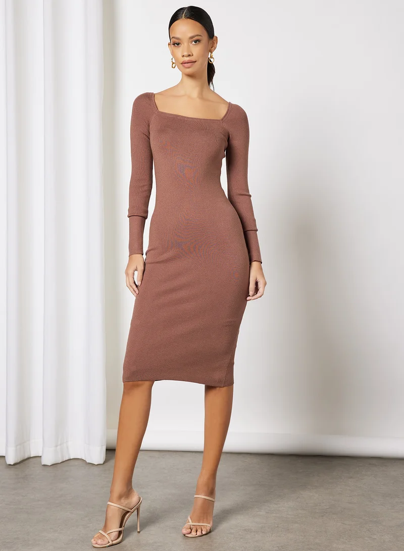 4th & Reckless Ayden Knit Bodycon Dress