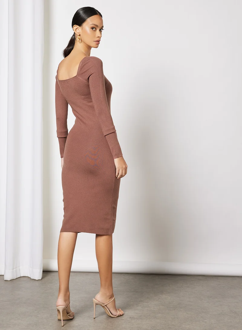 4th & Reckless Ayden Knit Bodycon Dress