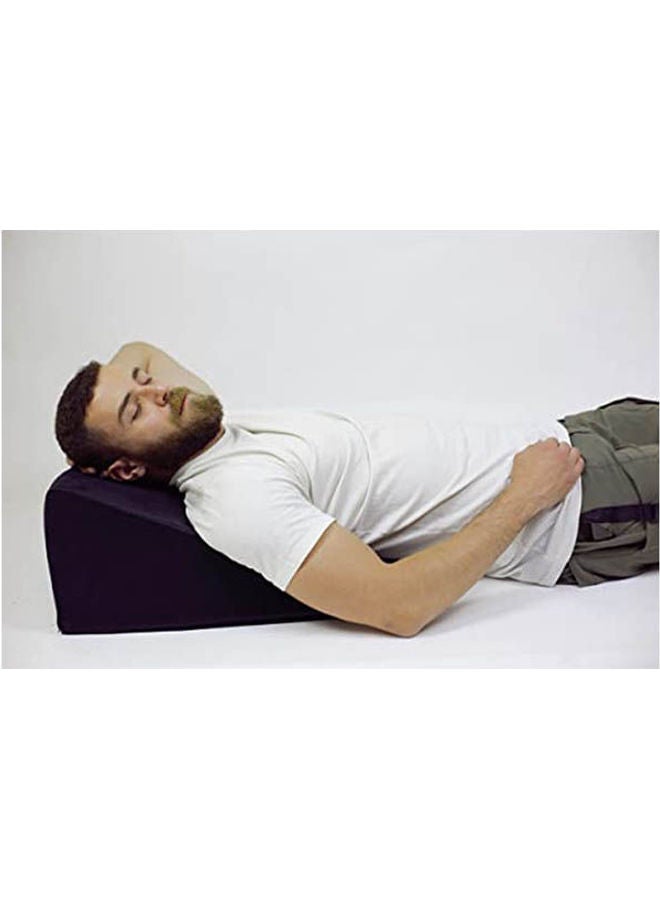 HT Cold Foam Adult Slope Pillow To Prevent Symptoms Of Reflux Combination Black - Image 2