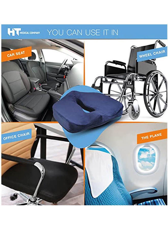 HT - Coccyx Memory Foam Seat Combination Blue - Image 1