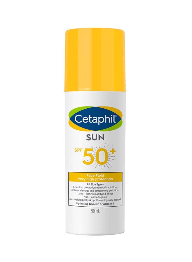 سيتافيل واقٍ شمسي للوجه سان فيس بعامل حماية من الشمس +SPF50 غير ملون 50ملليلتر  - Image 1