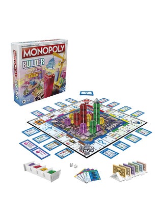 Builder Board Game – Strategic Fun Family Game, Property Trading Game for 2-4 Players, Ages 8+ - v1648027803/N50813652A_1