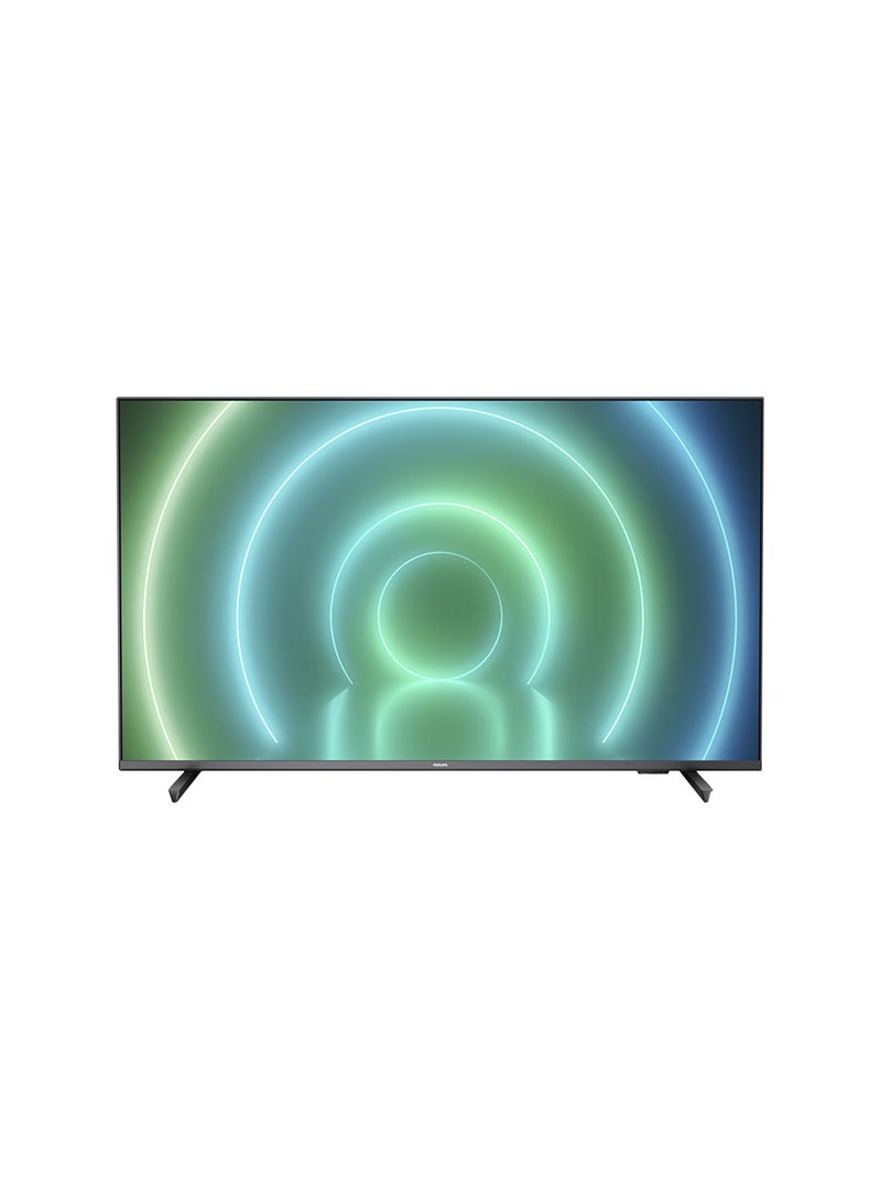 Philips - 55 Inch 4K UHD LED Android TV 55PUT7906/56 Black - Image 1