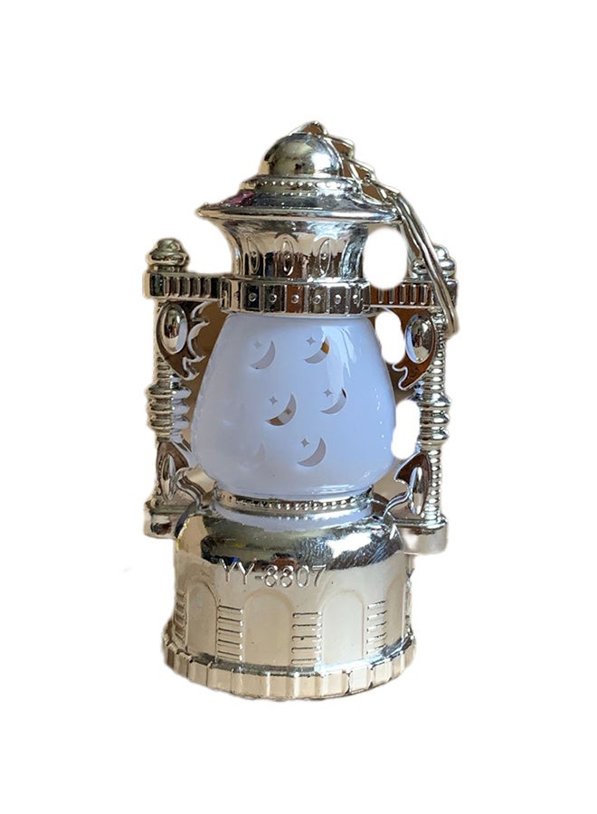 Eid And Ramadan Lantern Light Silver 5x10cm