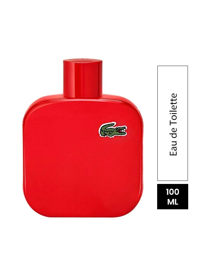 LACOSTE - L.12.12 Rouge Energetic EDT 100ml - Image 1