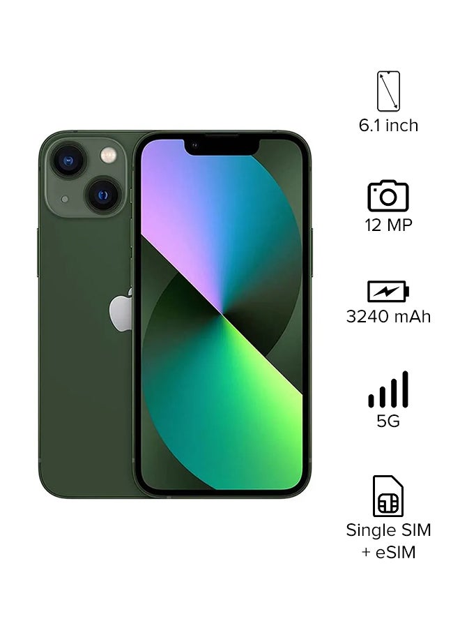 Apple - iPhone 13 512GB Green 5G With FaceTime - KSA Version - Image 1