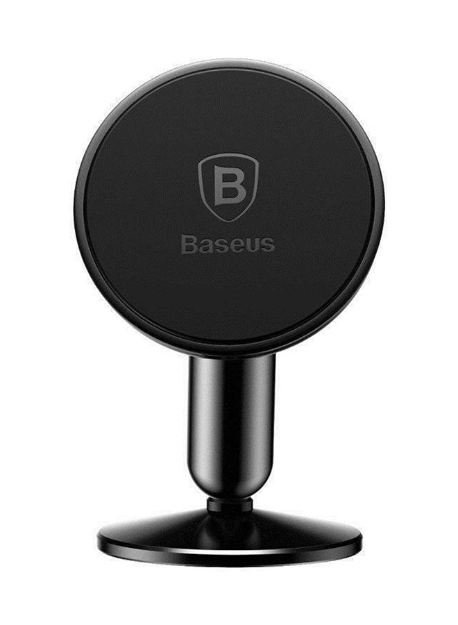 Baseus Strong Magnetic Car Phone Holder Universal Dashboard Mount 360 Degrees For iPhone 13/12/11/X/8/7 Samsung Galaxy S9 S8 S7 S6 and Many more Black - Image 1