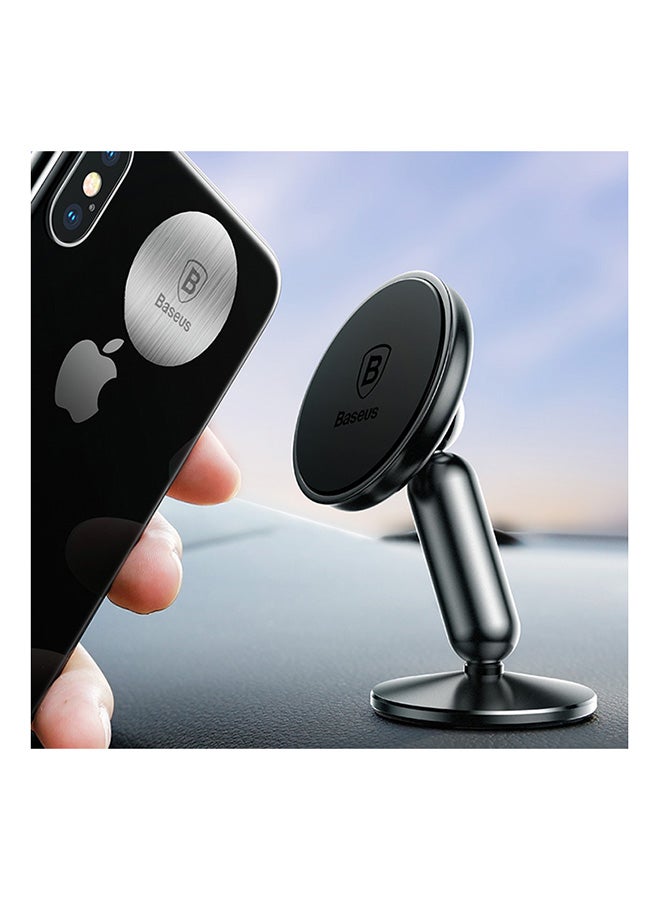 Baseus Strong Magnetic Car Phone Holder Universal Dashboard Mount 360 Degrees For iPhone 13/12/11/X/8/7 Samsung Galaxy S9 S8 S7 S6 and Many more Black - Image 4