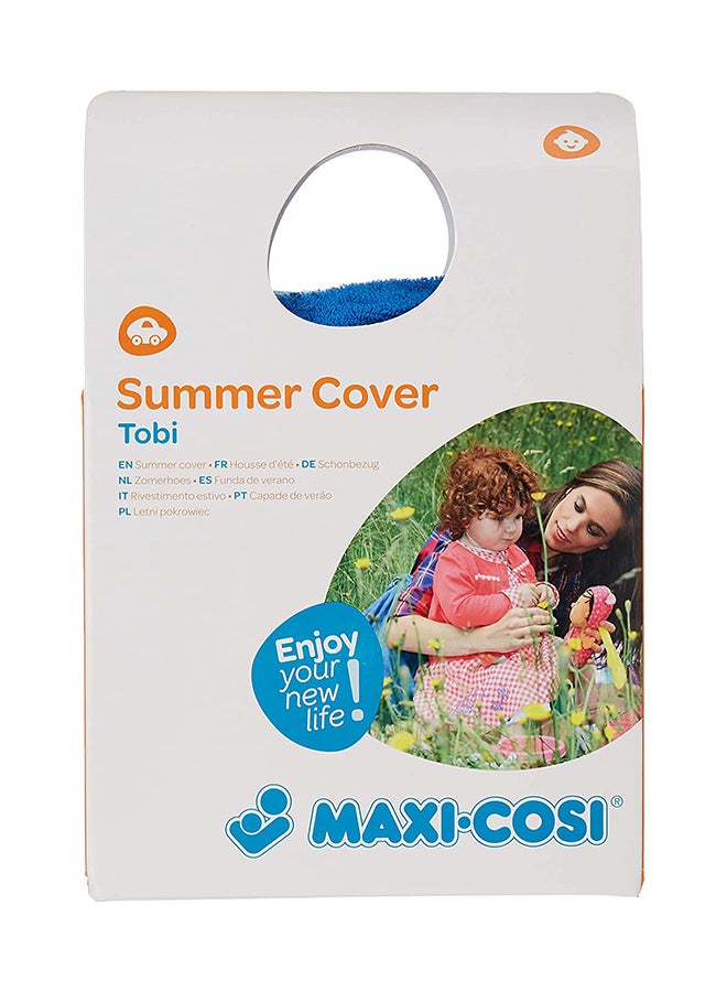Maxi-Cosi Summer Cover for Tobi Car Seat - Blue  - Image 3