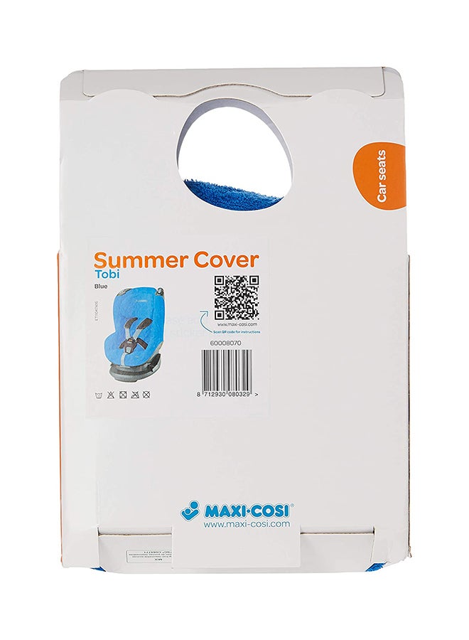 Maxi-Cosi Summer Cover for Tobi Car Seat - Blue  - Image 4