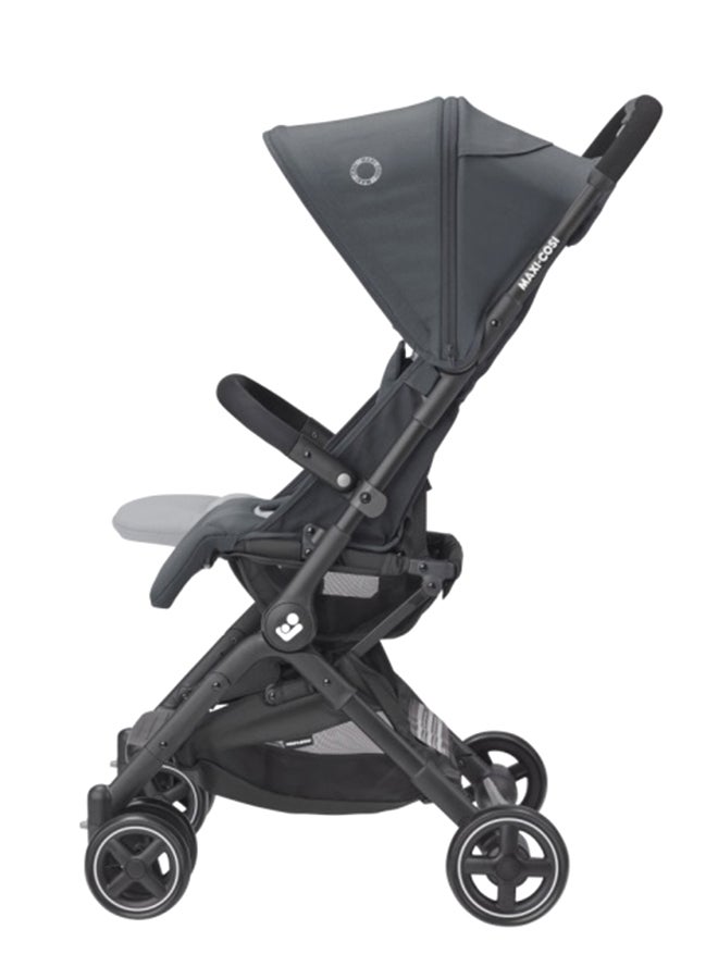 Maxi-Cosi - Lara Stroller Folding Comfortable Seat With Adjustable Canopy And Swivel Wheel - Essential Graphite - Image 1