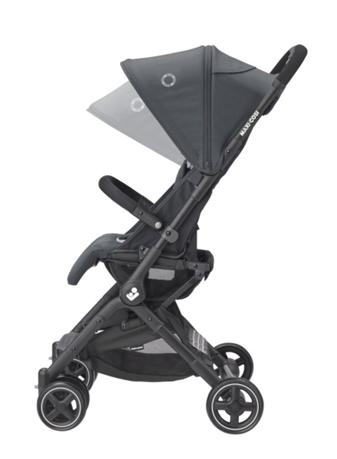 Maxi-Cosi - Lara Stroller Folding Comfortable Seat With Adjustable Canopy And Swivel Wheel - Essential Graphite - Image 1
