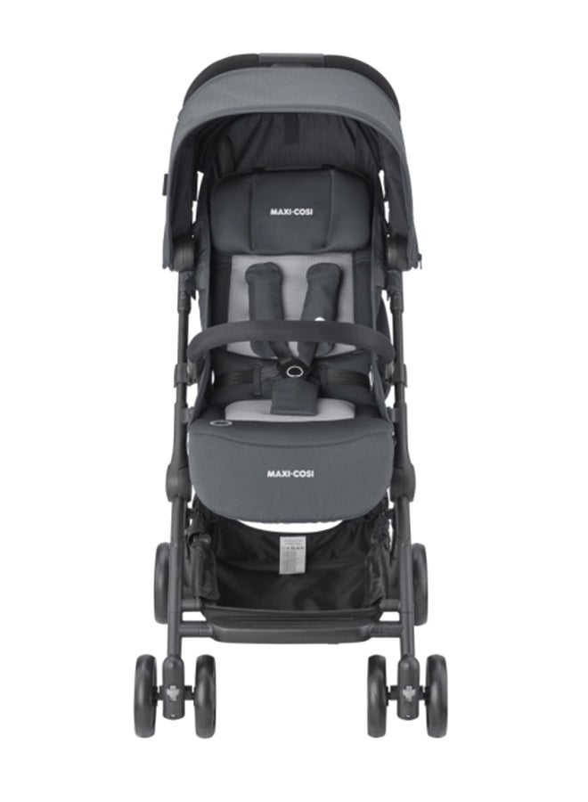 Maxi-Cosi - Lara Stroller Folding Comfortable Seat With Adjustable Canopy And Swivel Wheel - Essential Graphite - Image 1