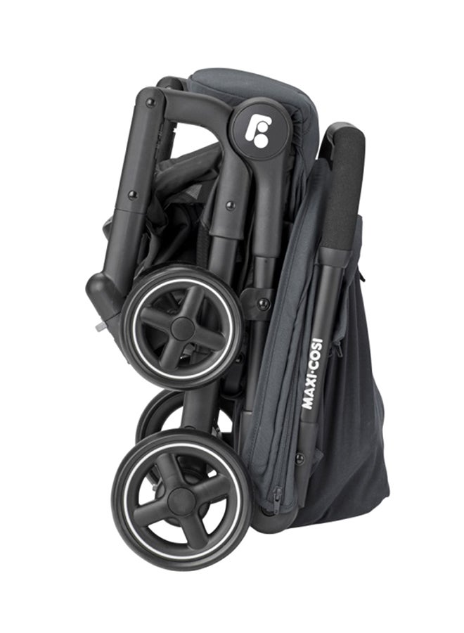 Maxi-Cosi - Lara Stroller Folding Comfortable Seat With Adjustable Canopy And Swivel Wheel - Essential Graphite - Image 1