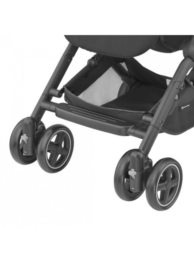 Maxi-Cosi - Lara Stroller Folding Comfortable Seat With Adjustable Canopy And Swivel Wheel - Essential Graphite - Image 1