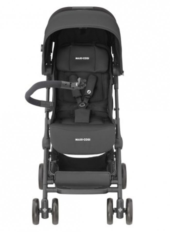 Maxi-Cosi - Lara Stroller Folding Comfortable Seat With Adjustable Canopy And Swivel Wheel - Essential Graphite - Image 1