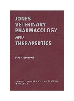 Jones Veterinary Pharmacology - Therapeutics paperback english - 2008 