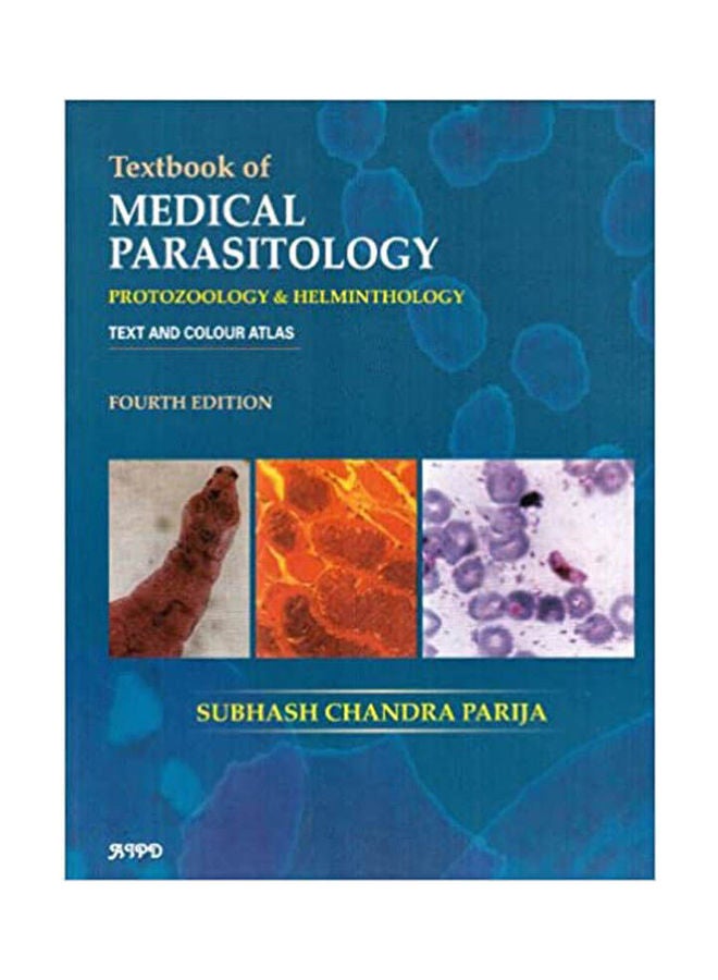 Textbook Of Medical Parasitology Protozoology - Helminthology Paperback English by PARIJA - 2009 