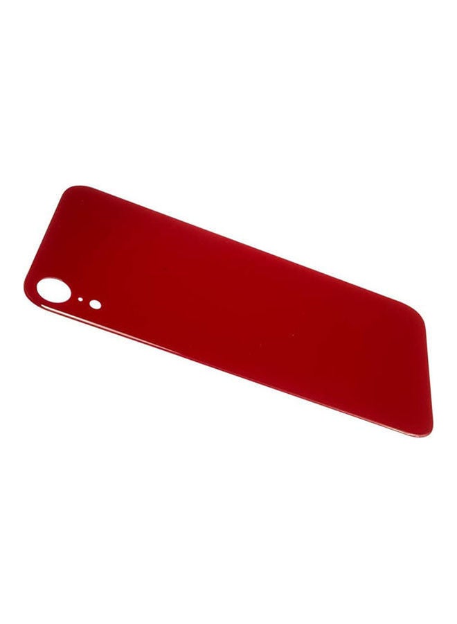 Generic Iphone Xr Plain Glass Back Replacement Red  - Image 2
