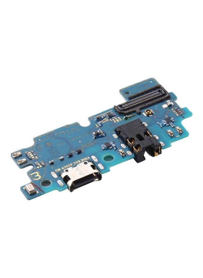 Generic - Mobile Phone Replacement Charging Port Board For Galaxy A30 A305F Blue - Image 1