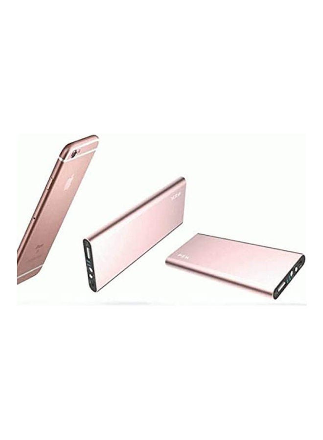 PZX - 11200 mAh Power Bank For All Devices 11200 mAh Pink - Image 1