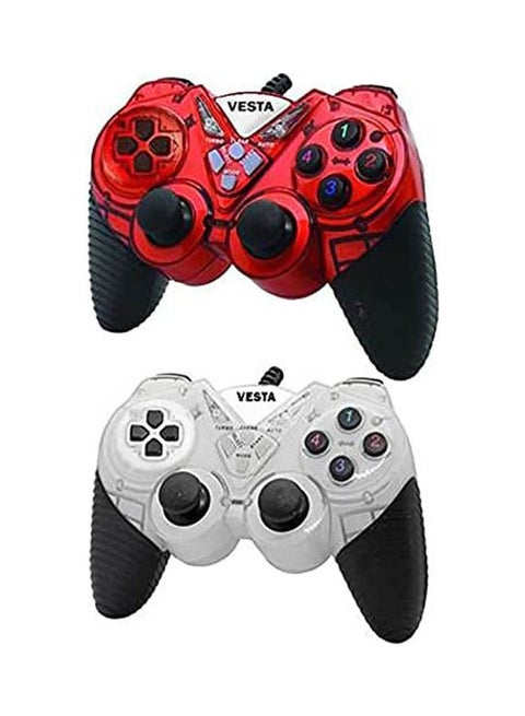 Usb 2.0 Double Gamepad For Pc Or Laptop With Vibration Function