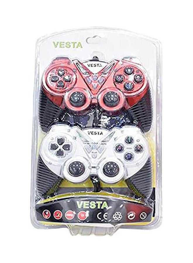 Vesta - Usb 2.0 Double Gamepad For Pc Or Laptop With Vibration Function - Image 1