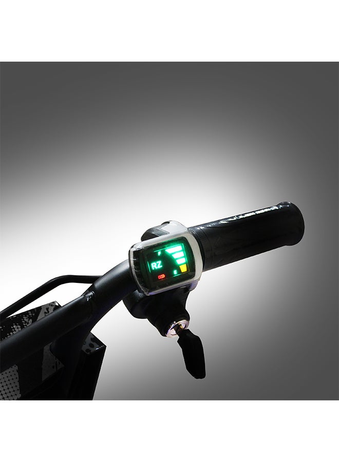 جوكي جوكي سكوتر الانجراف الكهربائي 48 فولت مع مفتاح تشغيل عالي الطاقة قابل للتعديل، ضوء LED وبلوتوث 90x60x60 سم متعدد الألوان 90x60x60سم - Image 4