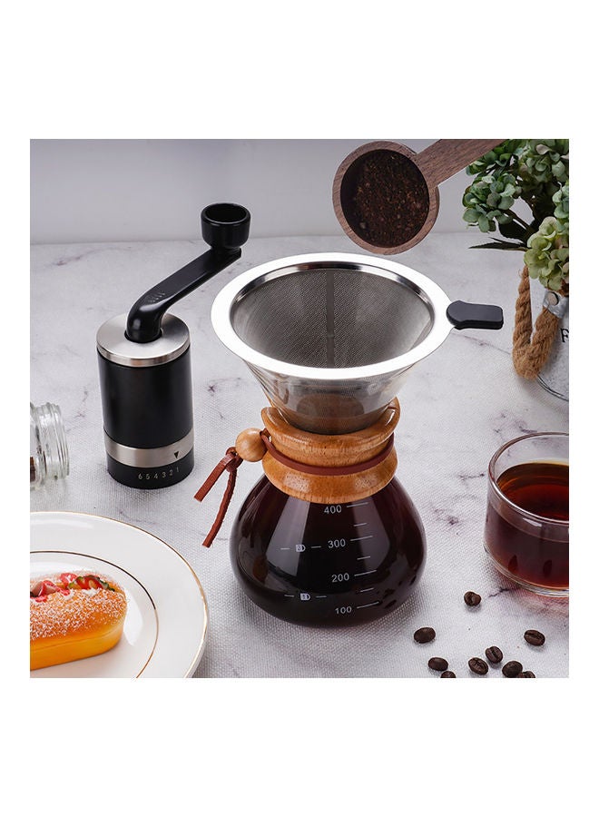 YelaJoy Portable Pour Over Drip Coffee Maker Set Black 34.5x30x15.5cm  - Image 3